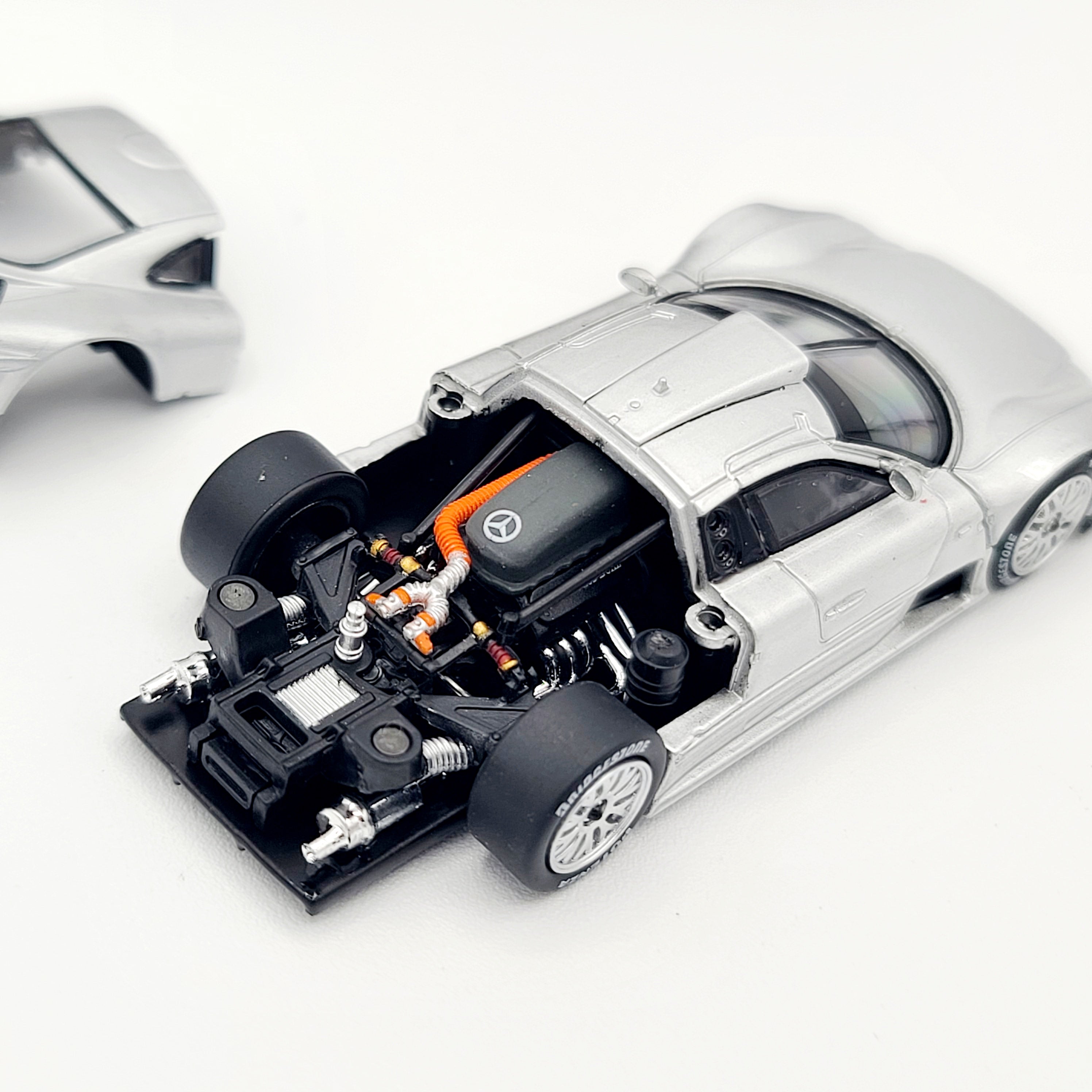 Pop Race Mercedes-Benz CLK-GTR - 1:64 (2025 Limited Edition)